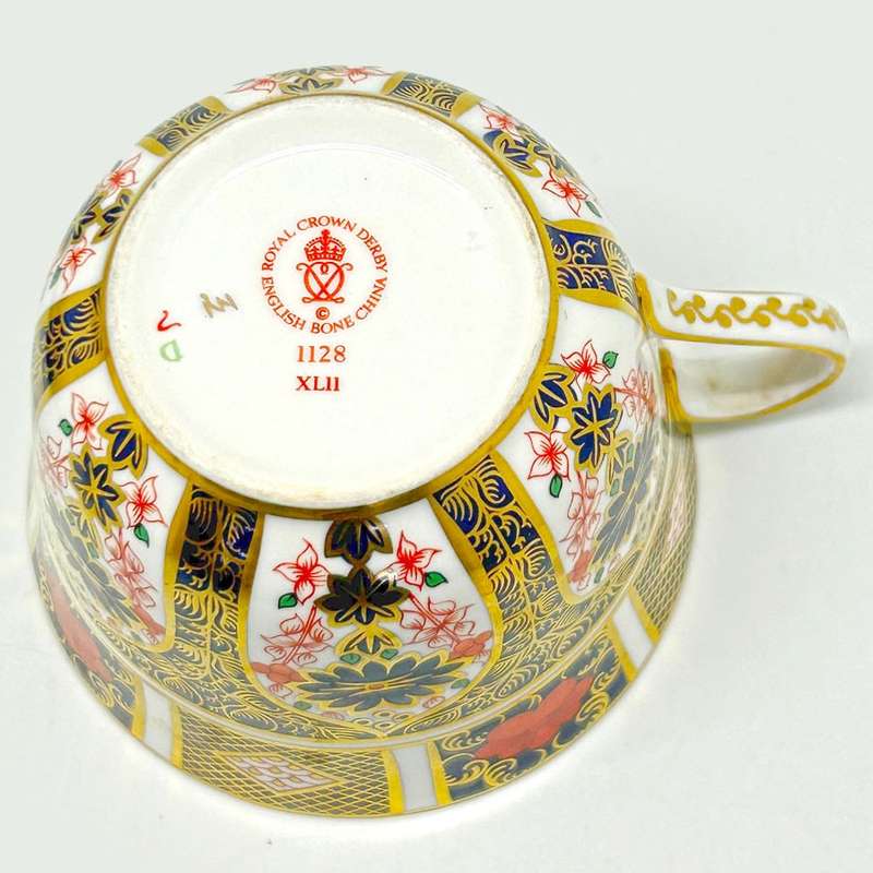 Royal Crown Derby Old Imari Large Breakfast Cup and Saucer 1128