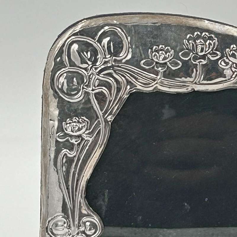 Silver Art Nouveau Style Picture Frame Birmingham 1959