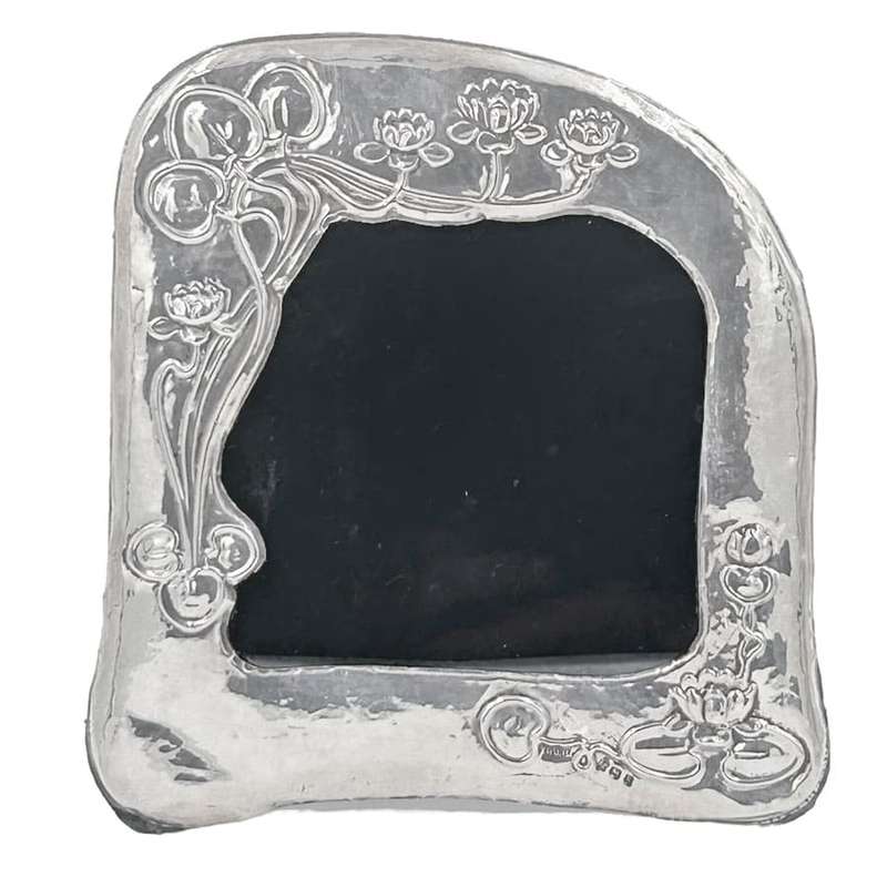 Silver Art Nouveau Style Picture Frame Birmingham 1959