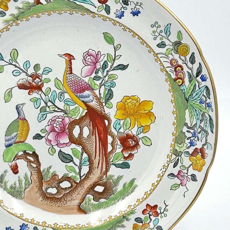 Spode Copeland Waring and Gillow Pheasant Plate c1908
