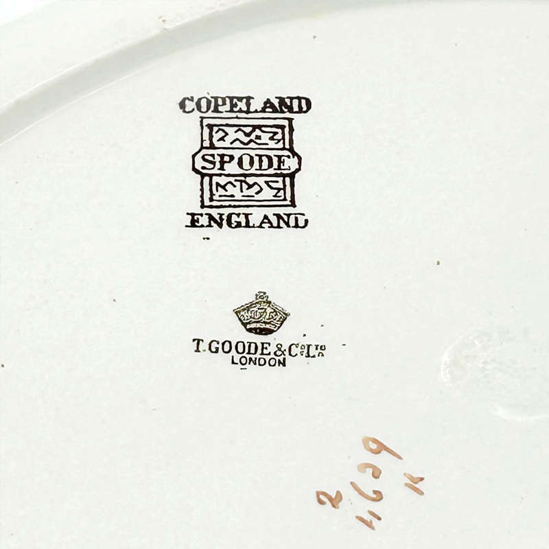 Spode Copeland Waring and Gillow Pheasant Plate c1908