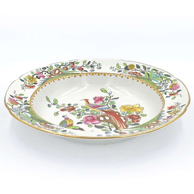 Spode Copeland Waring and Gillow Pheasant Soup Bowl c1908