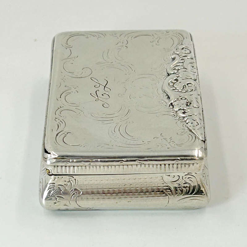 Austria Hungary Silver Snuff Box Vienna 1843