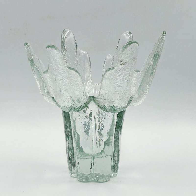 English Lasisepat For Ravenhead Glass Cactus Vase C1950