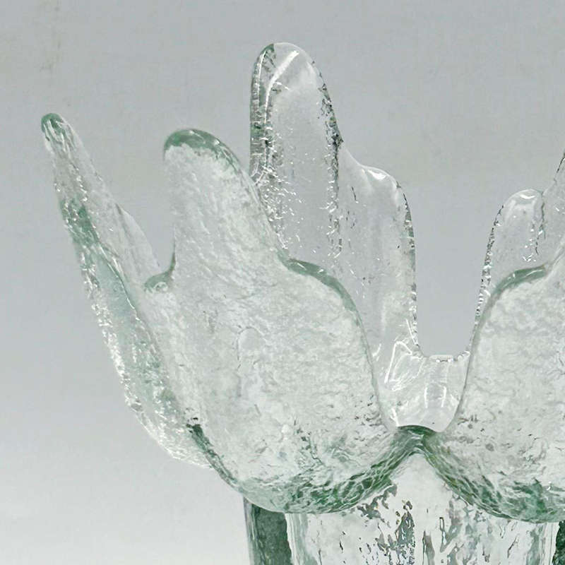 English Lasisepat For Ravenhead Glass Cactus Vase C1950