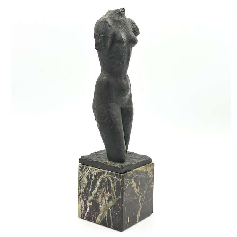 Moses Kottler Bronze Torso 1892-1977 Signed