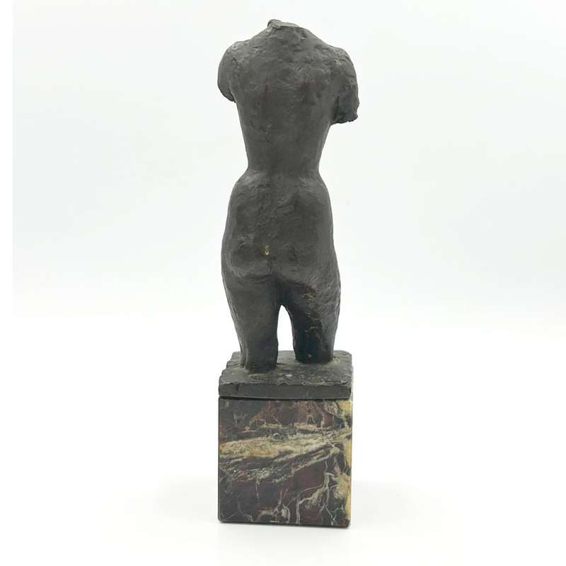 Moses Kottler Bronze Torso 1892-1977 Signed