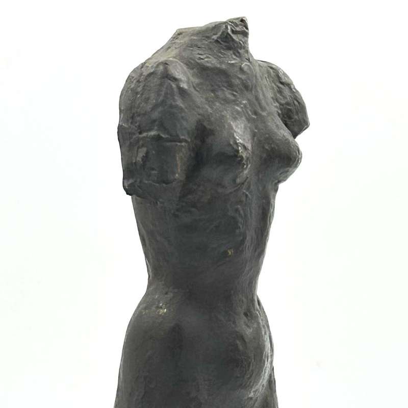 Moses Kottler Bronze Torso 1892-1977 Signed
