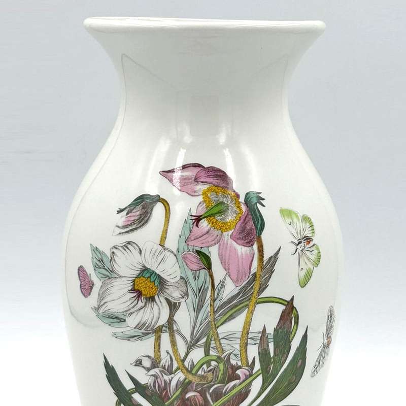 Portmeirion Botanic Garden Christmas Rose  Vase 26cm