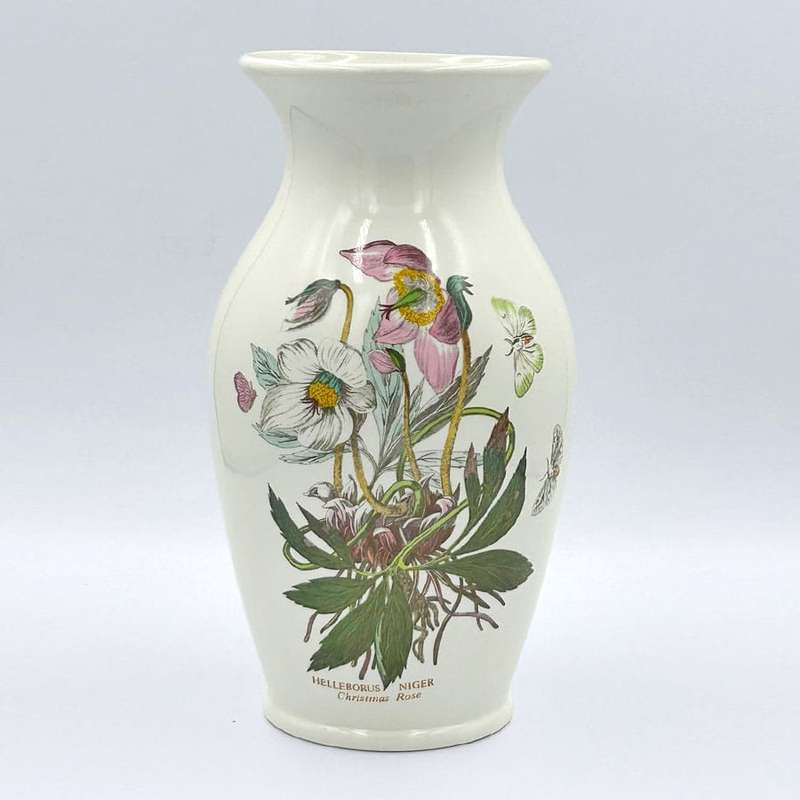 Portmeirion Botanic Garden Christmas Rose  Vase 26cm