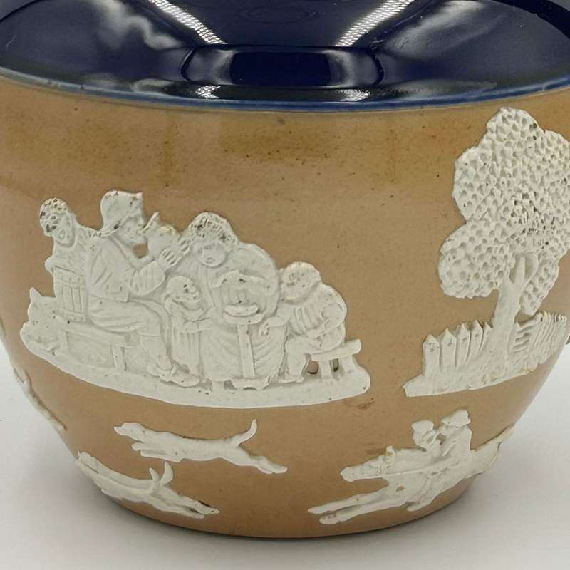 Rare Doulton Lambeth Ware Harvest Scene Jug