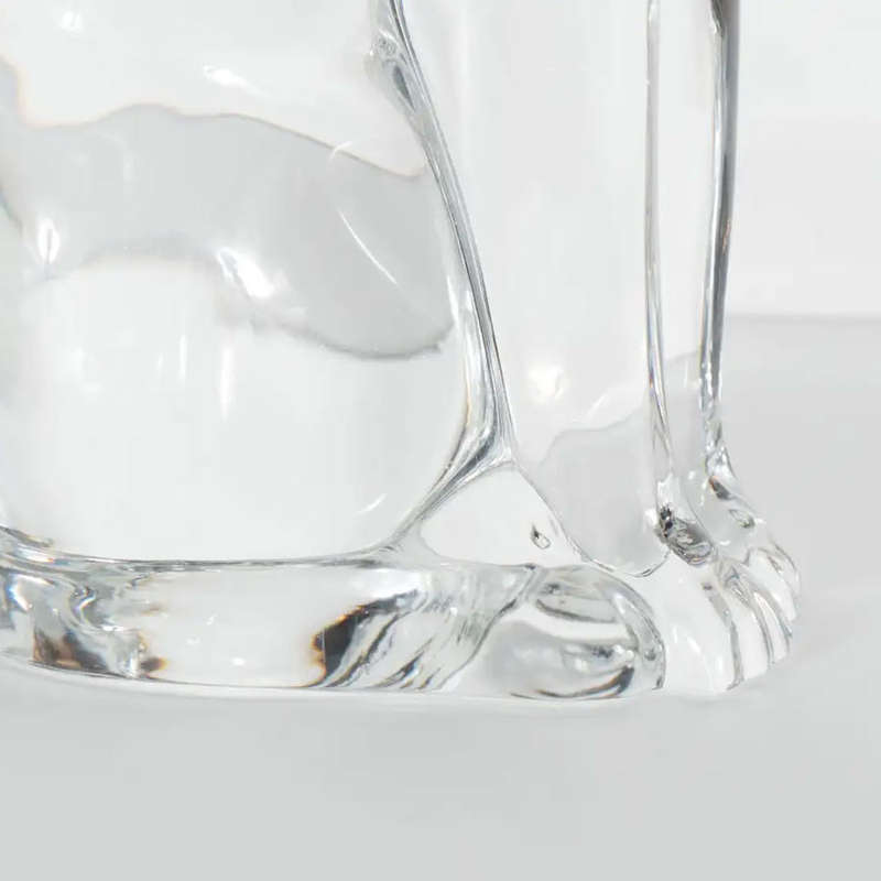 Baccarat French Clear Crystal  Egyptian Cat