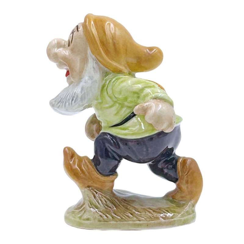 Beswick Gold Back Stamp Walt Disney Sneezy 1398