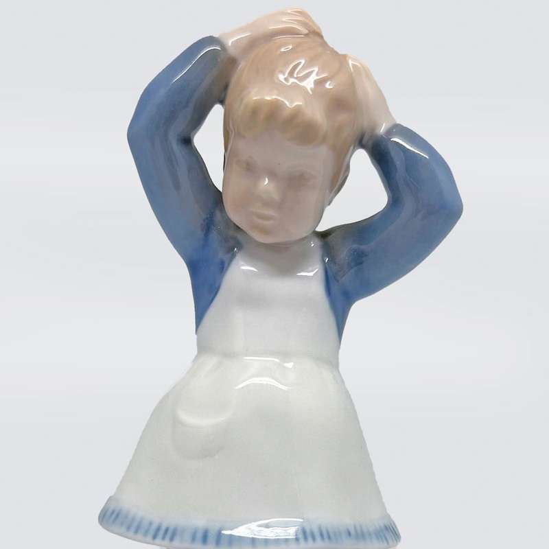 Bing And Grondahl Anne Girl With Ponytail 2381