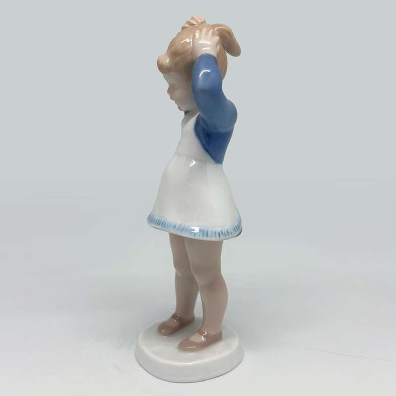 Bing And Grondahl Anne Girl With Ponytail 2381