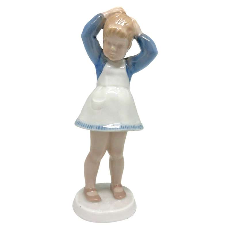 Bing And Grondahl Anne Girl With Ponytail 2381