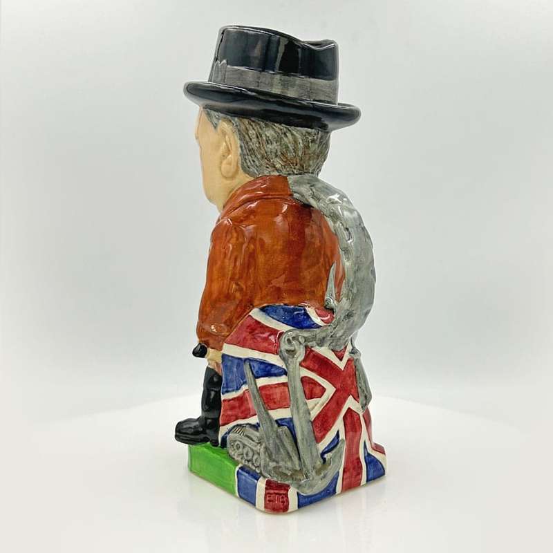 Burleigh Ware  Bull Dogs Winston Churchill Toby Jug