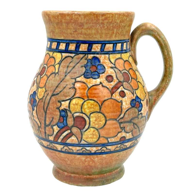 Burleigh Ware Charlotte Rhead Byzantine Jug C1932