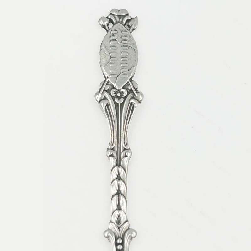 Candida Sterling Silver Commemorative Spoon South Zulu Shield