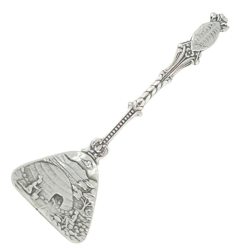 Candida Sterling Silver Commemorative Spoon South Zulu Shield