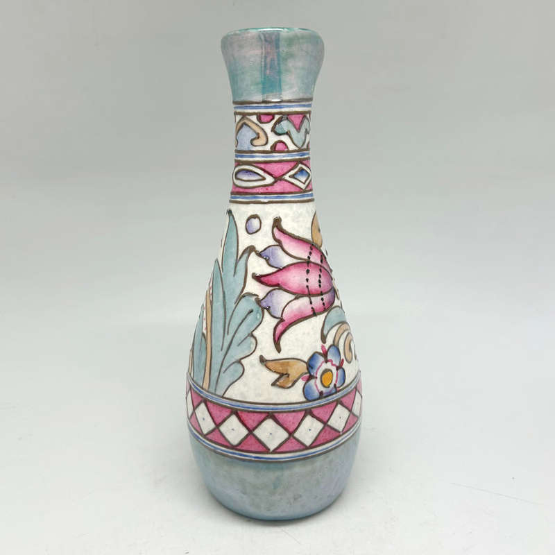 Charlotte Rhead Bursley Ware Craquelure Lustre Pitcher C1930