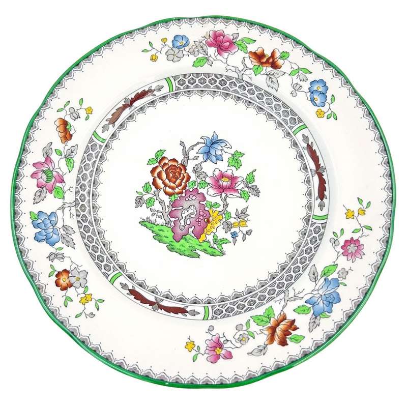 Copeland Spode Chinese Rose Bread Plate