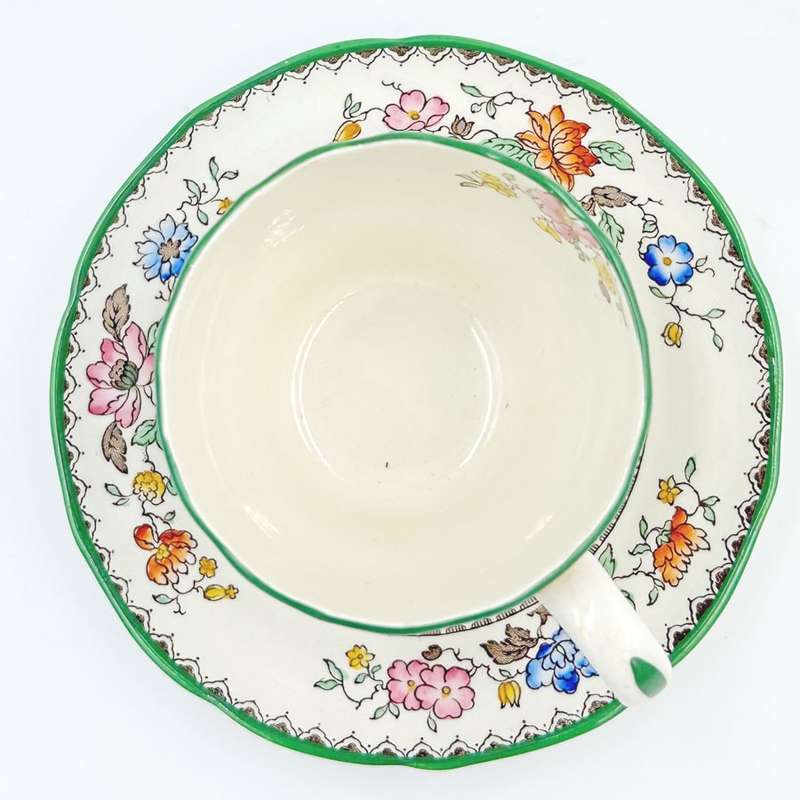 Copeland Spode Chinese Rose Coffee Demitasse