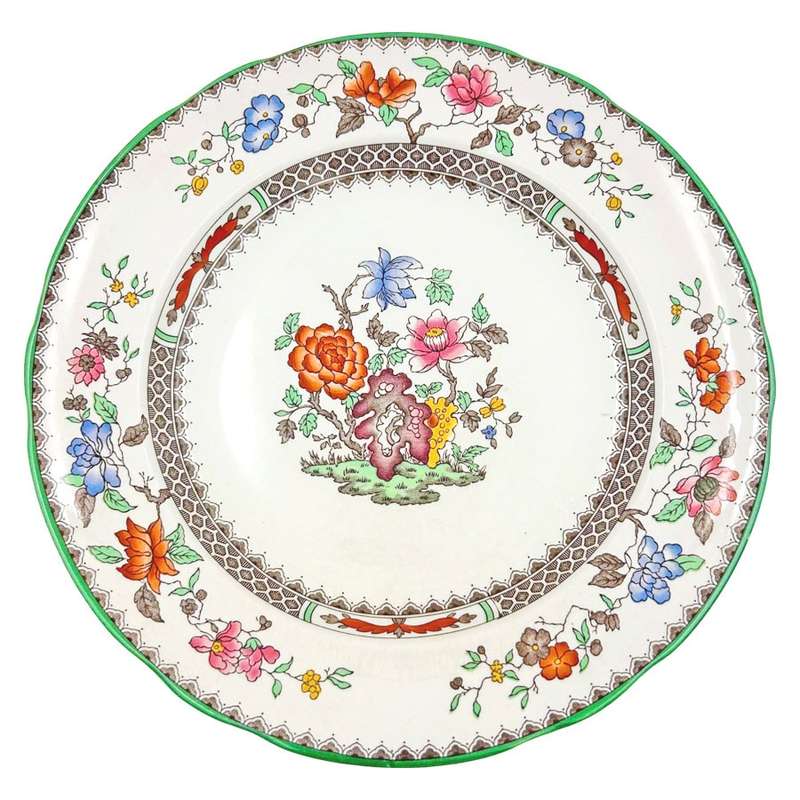 Copeland Spode Chinese Rose Pattern Entree Plate