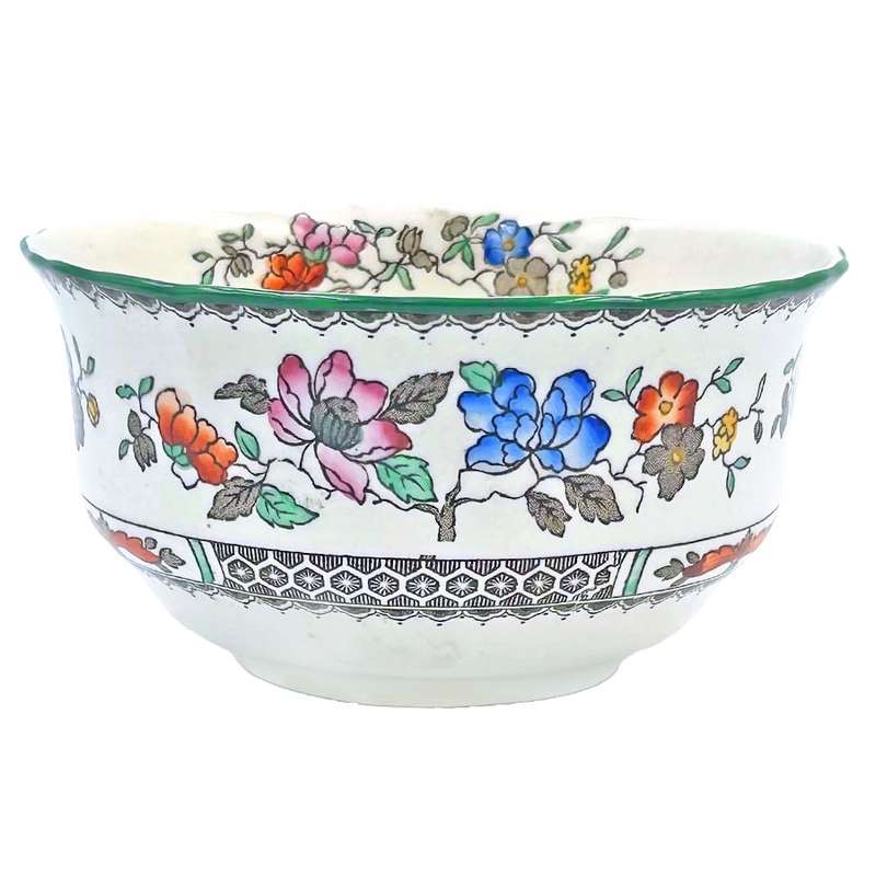 Copeland Spode Chinese Rose Sugar Bowl Early Mark