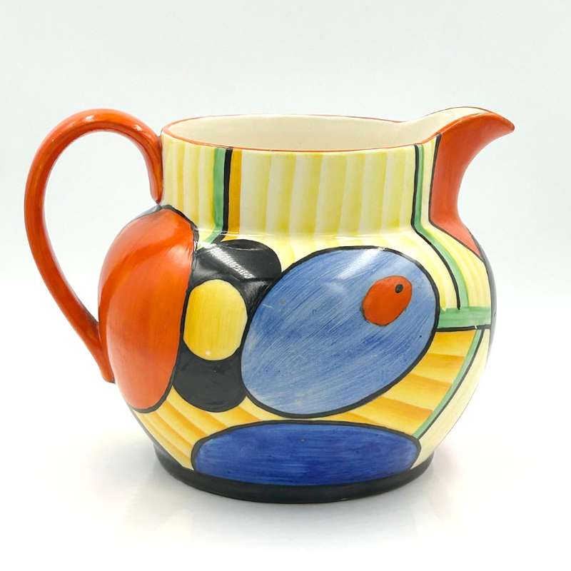 Crown Devon Cubist Pattern A20 Jug Designed By Enoch Boulton