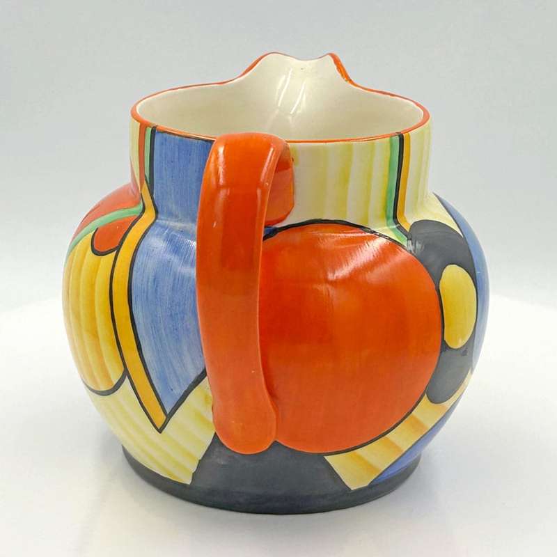 Crown Devon Cubist Pattern A20 Jug Designed By Enoch Boulton
