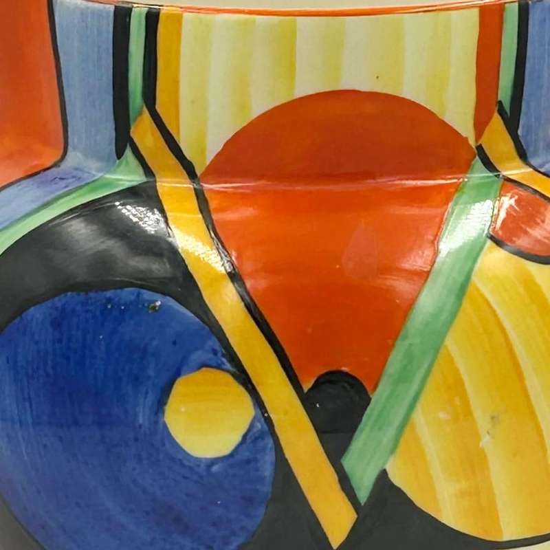 Crown Devon Cubist Pattern A20 Jug Designed By Enoch Boulton