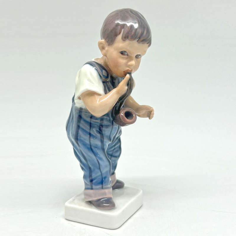 Dahl Jensen Porcelain Boy With Pipe