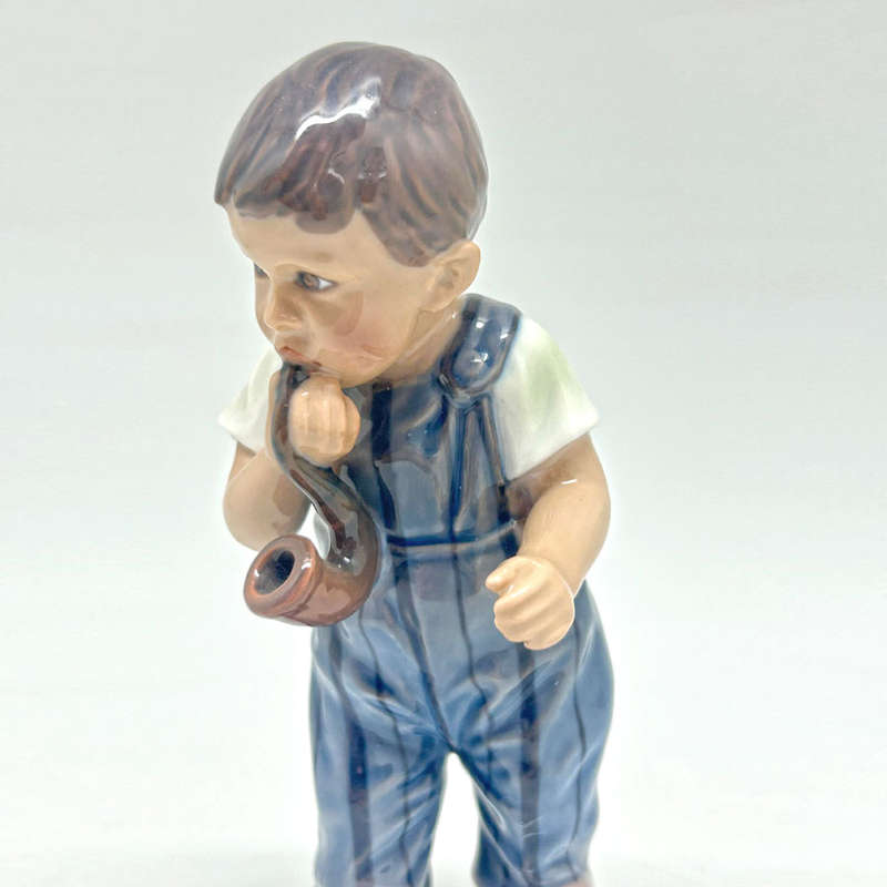 Dahl Jensen Porcelain Boy With Pipe