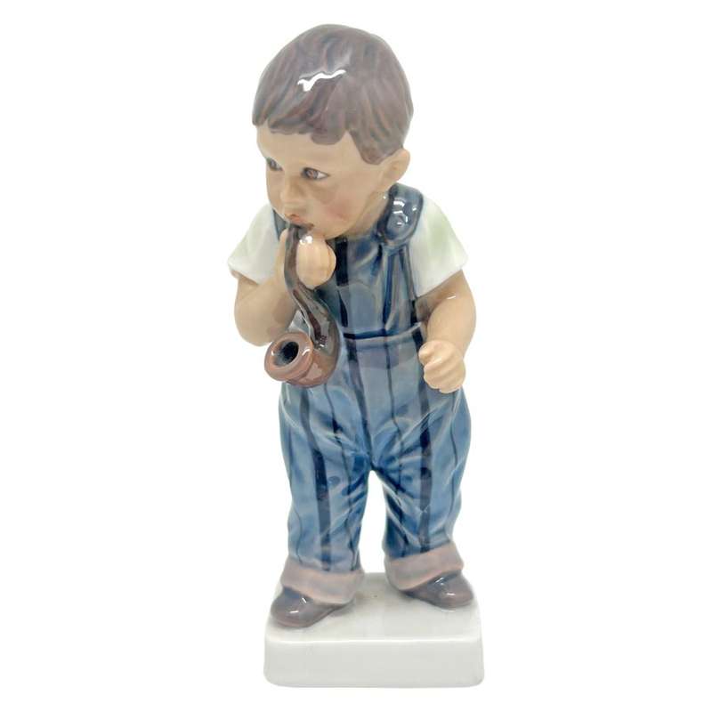 Dahl Jensen Porcelain Boy With Pipe
