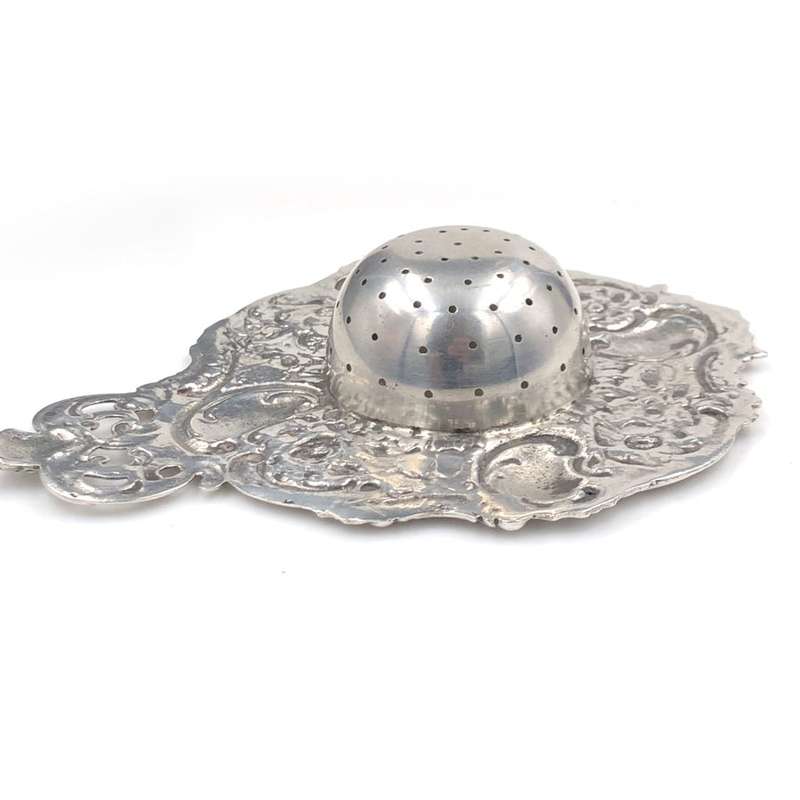 Dutch Silver Tea Strainer