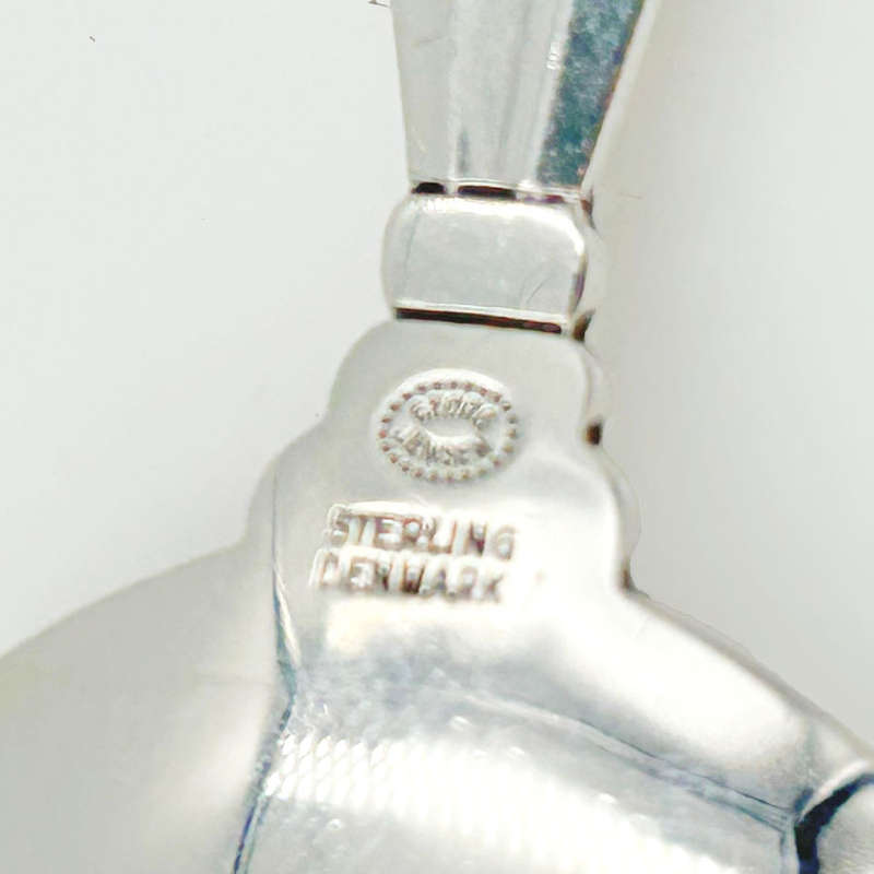 Georg Jensen Sterling Silver Acorn Caddy Spoon