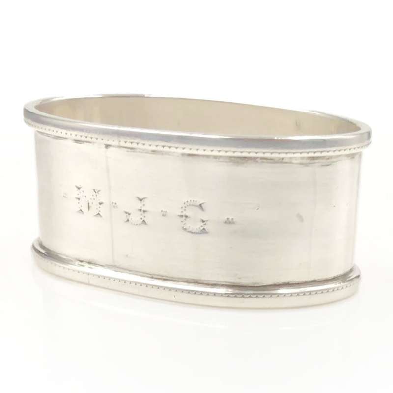 Hallmarked  Silver Birmingham 1900 Serviette Ring