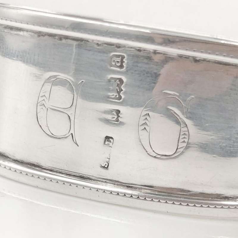 Hallmarked  Silver Birmingham 1900 Serviette Ring