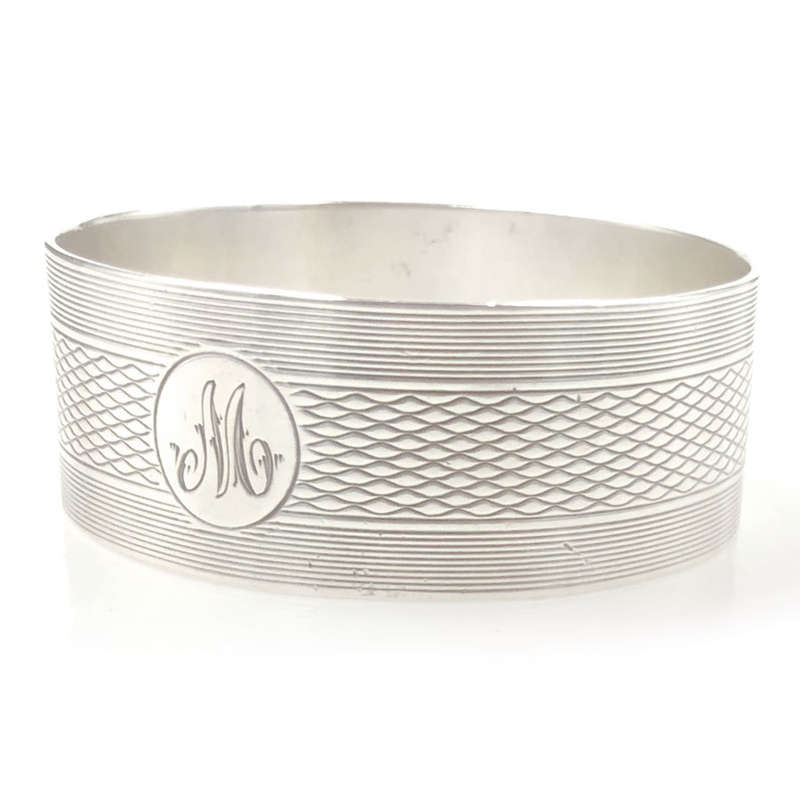 Hallmarked  Silver Chester 1926 Serviette Ring