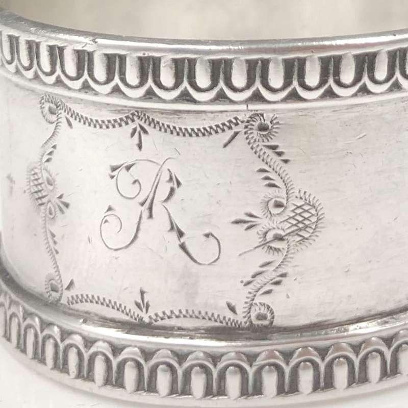 Hallmarked  Silver Birmingham 1906 Serviette Ring