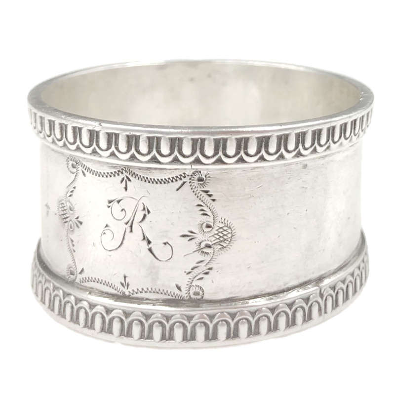 Hallmarked  Silver Birmingham 1906 Serviette Ring