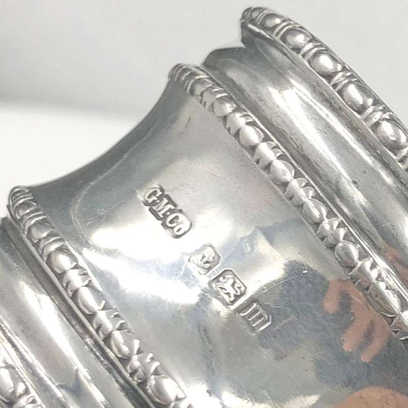 Hallmarked  Silver Birmingham 1911 Serviette Ring