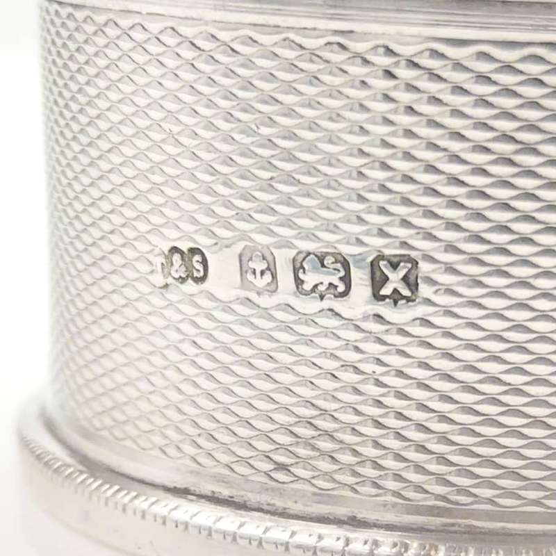 Hallmarked  Silver Birmingham 1922 Serviette Ring