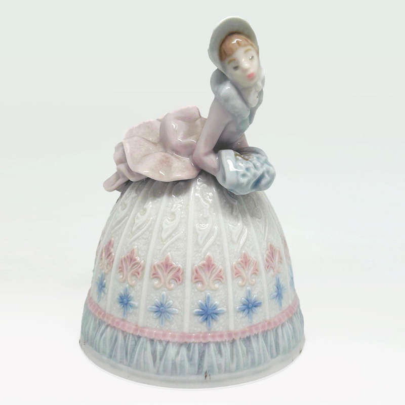 Lladro Table Bell Sounds Of Winter Four Seasons C1992