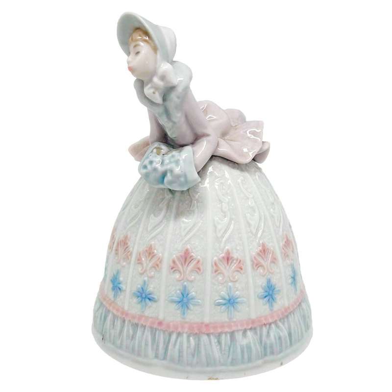 Lladro Table Bell Sounds Of Winter Four Seasons C1992