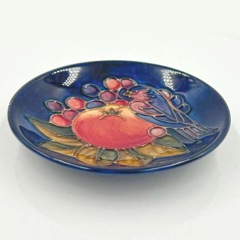 Moorcroft Finches Bowl Sally Tuffin