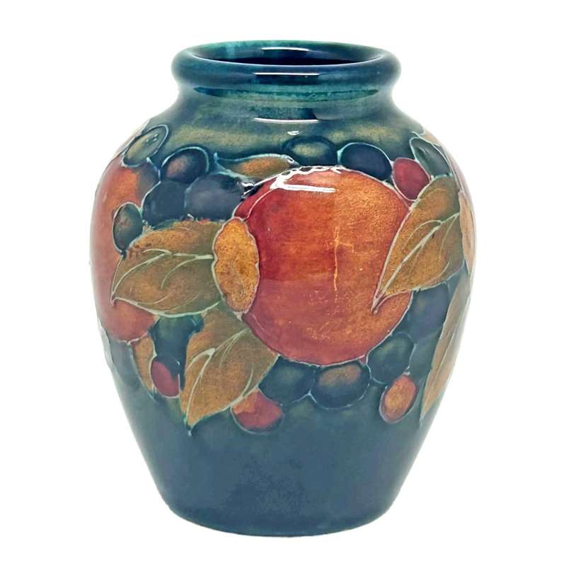 Moorcroft William Pomegranate Pattern Vase C1915