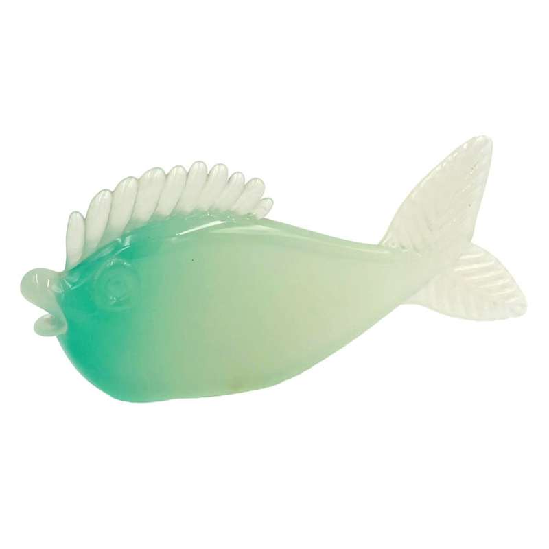 Murano Green Seguso Medium Fish 20th