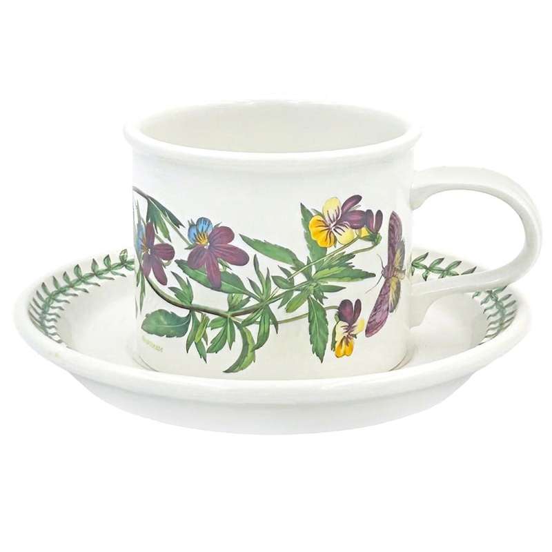 Portmeirion Botanic Garden Breakfast Tea Cup Heartsease